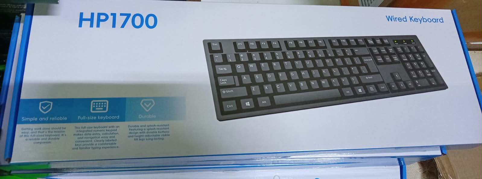 HP 1700 wired keyboard